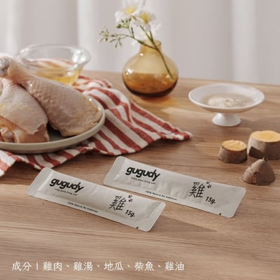 【GUGUDY】貓狗通吃天然肉泥30入1